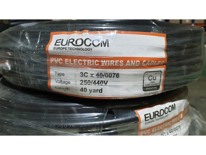 Eurocom 3c 40 flexible cable 40yrd